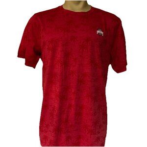 NEW Ohio State Buckeyes Colosseum Red Palm Trees Crew Neck T-Shirt Men's L